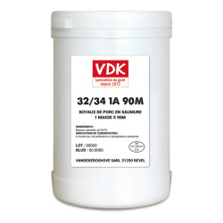 Boyaux de porc 32/34 – qualité 1A en saumure pour saucisses