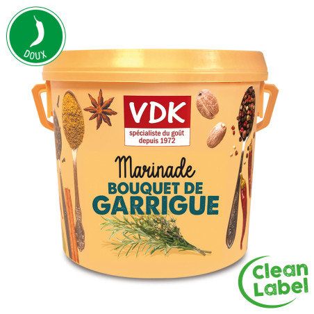 Marinade bouquet de garrigue 4.5kg pour professionnels,  thym & romarin