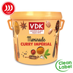 Marinade curry impérial 4.5kg pour professionnels – viandes blanches
