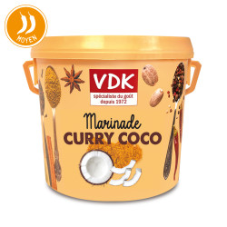 Marinade curry coco 4.5kg pour professionnels – viandes blanches