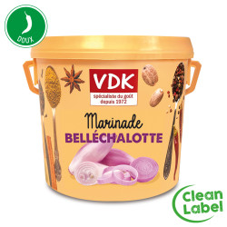 Marinade échalote 4.5kg pour professionnels, idéale pour viandes rouges