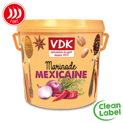 Marinade mexicaine 4.5kg pour professionnels – rouge et épicées