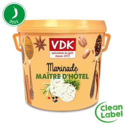 Marinade Maître Hôtel 4.5kg pour professionnels – fines herbes et beurre