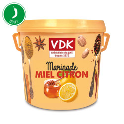 Marinade miel citron 4.5kg pour professionnels – sucré salé pour viandes