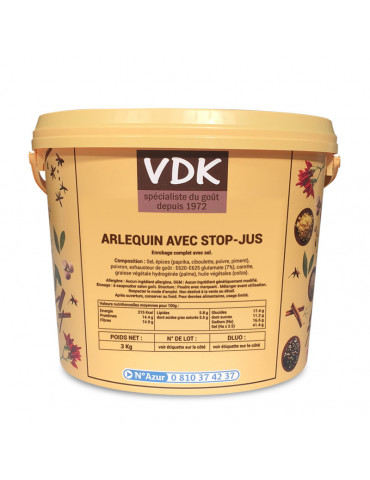 ARLEQUIN AVEC STOP JUS