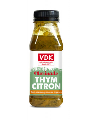 MARINADE THYM CITRON BOUTEILLE