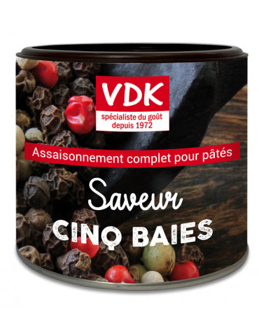 PÂTÉ SAVEUR CINQ BAIES - BOÎTE DE 250 GRS