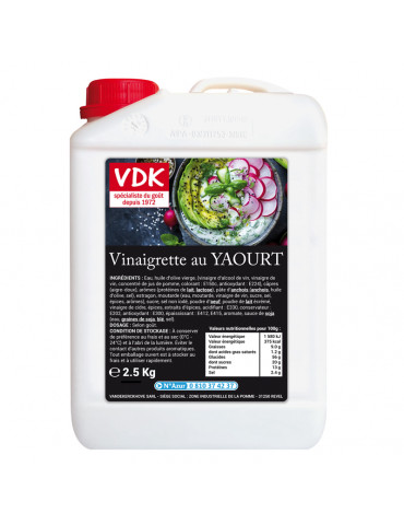 VINAIGRETTE YAOURT