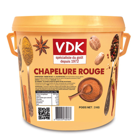 CHAPELURE ROUGE