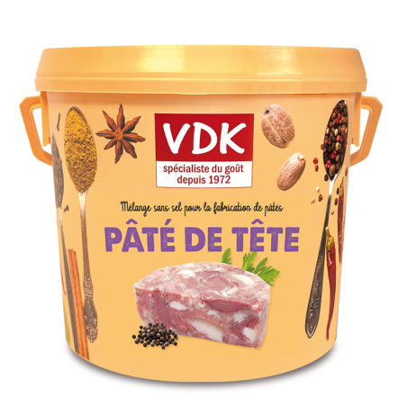 Assaisonnement pâté de tête pour Professionnels – Muscade 1 kg | VDK