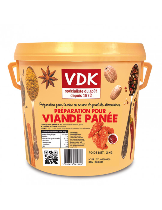 PRÉPARATION POUR VIANDE PANÉE