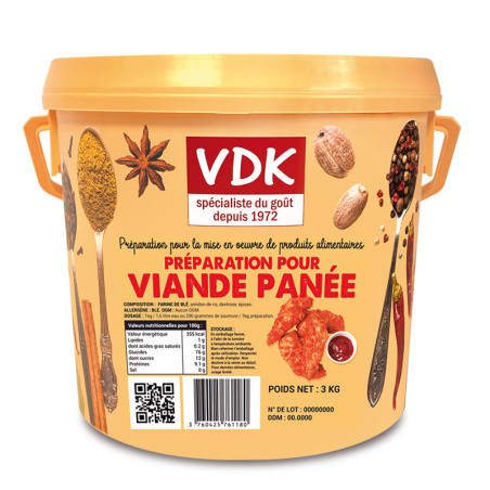 PRÉPARATION POUR VIANDE PANÉE