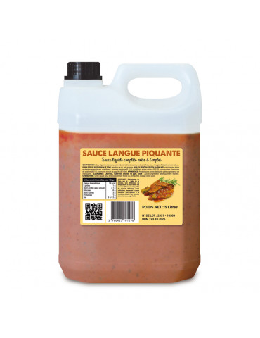 SAUCE LANGUE PIQUANTE