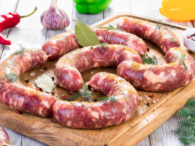 Saucisse fine saveur curry